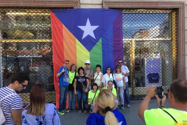 Estelada drets homosexuals / SA