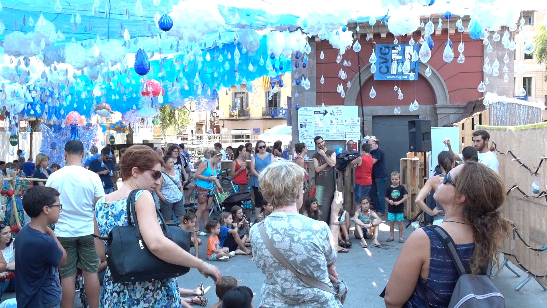 Festes de Gràcia 2016, a pie de calle