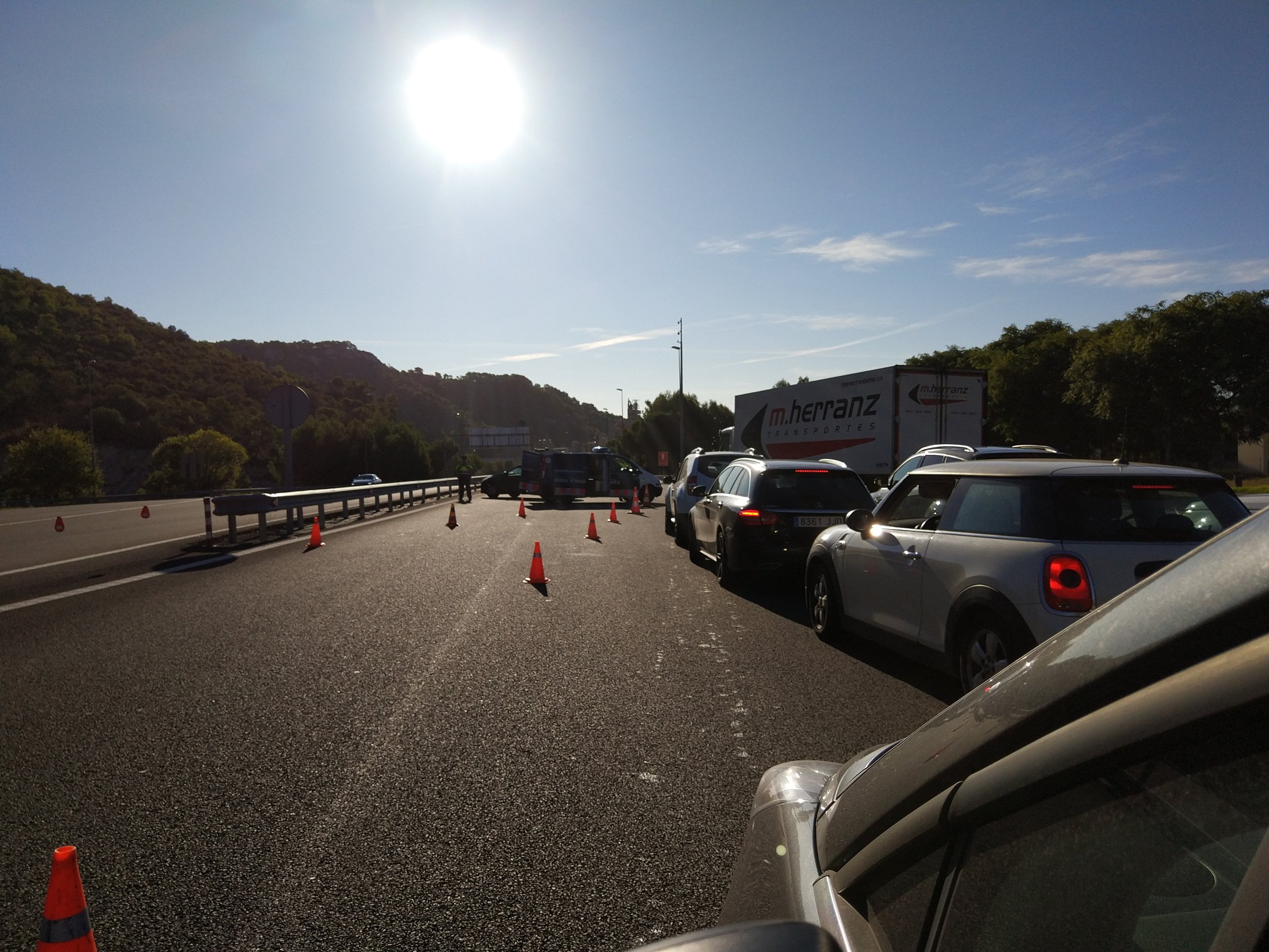 Vuelven los macrocontroles antiterroristas en las carreteras catalanas
