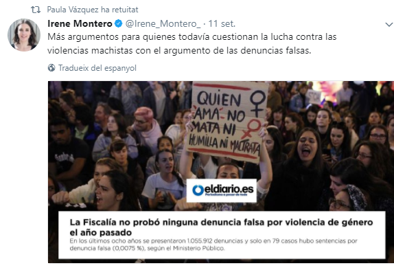 irene montero   twitter vazquez