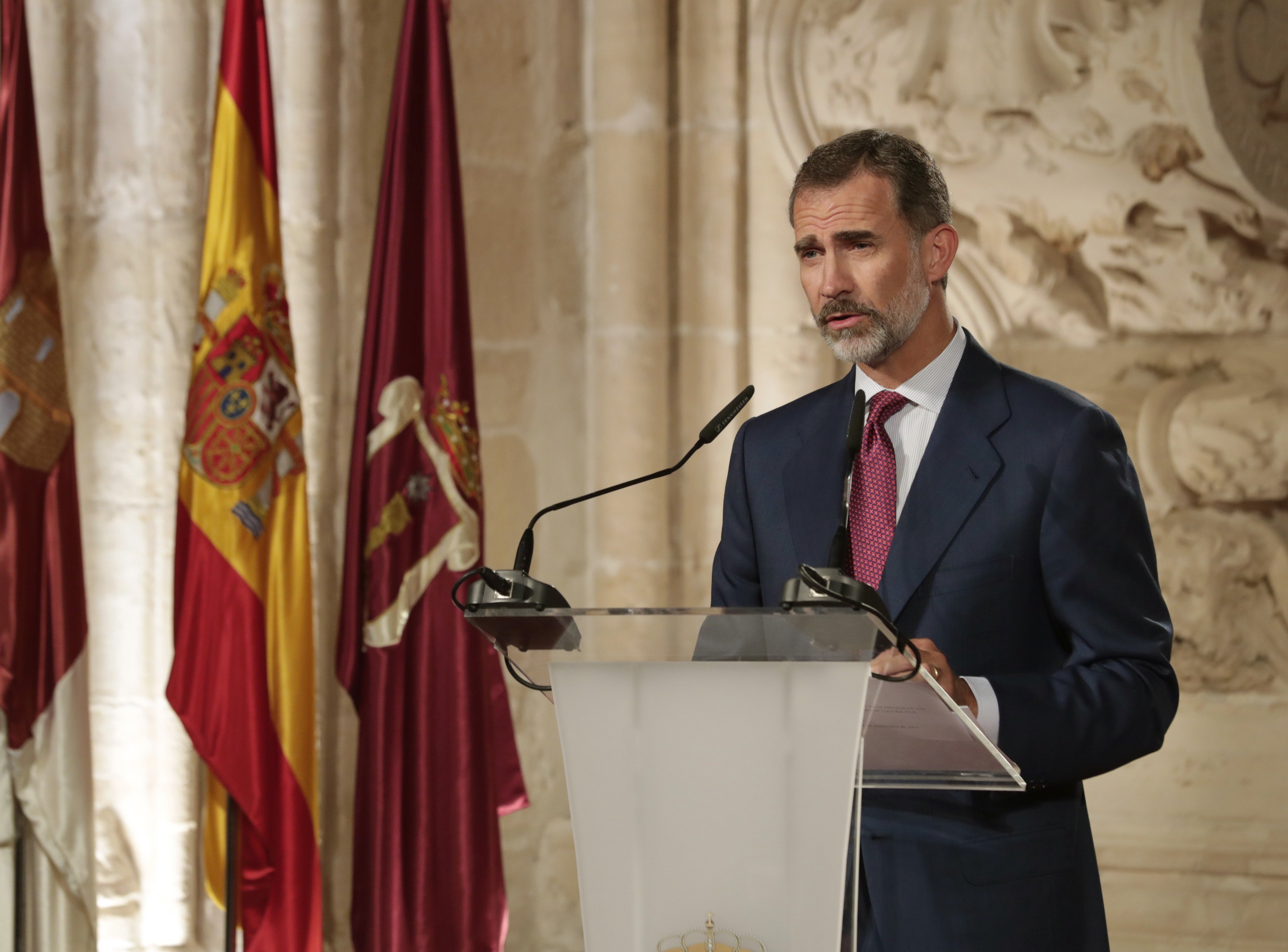 Felipe VI eleva el tono ante el referéndum del 1-O