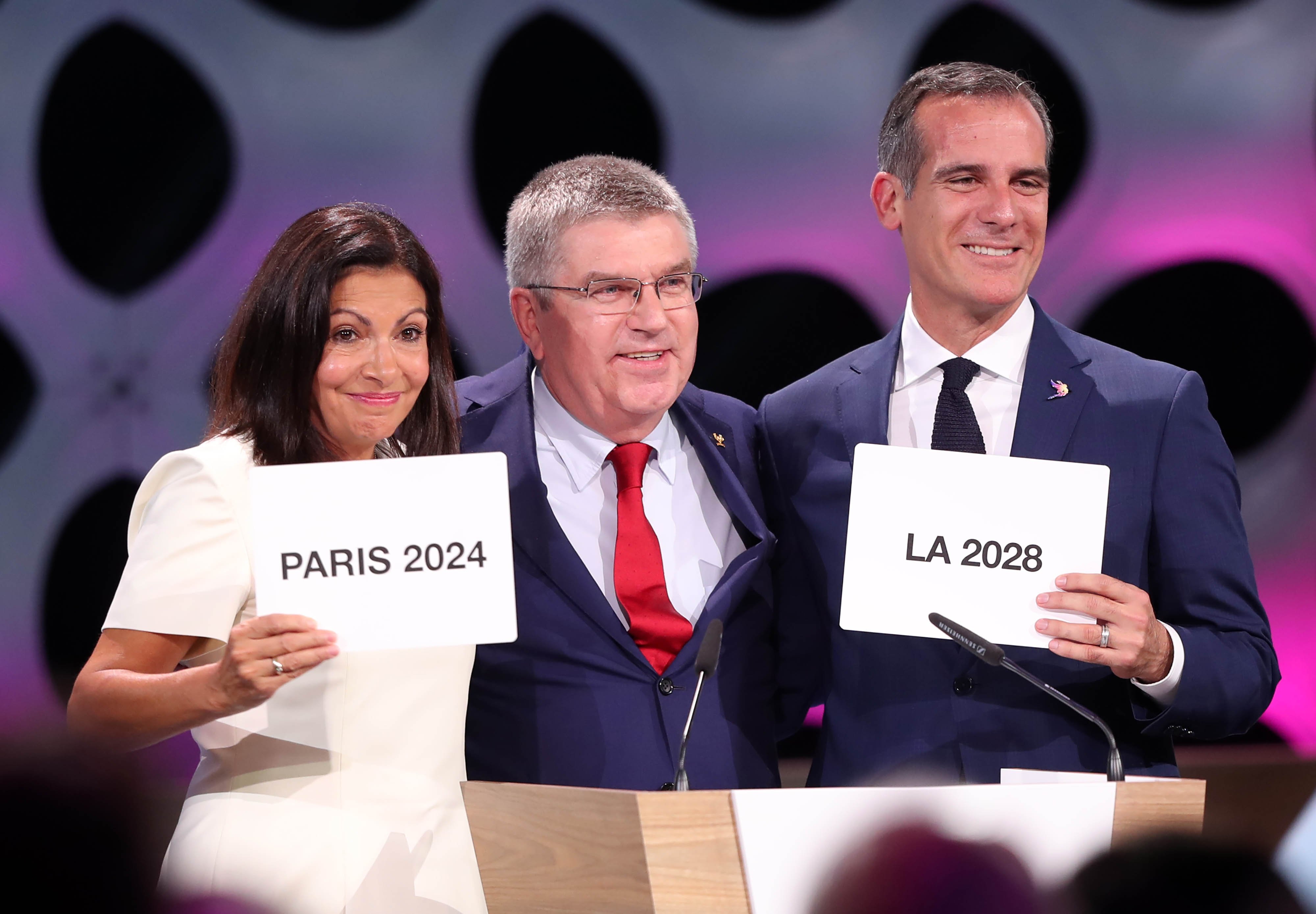 El COI confirma els Jocs Olímpics de París 2024 i Los Angeles 2028