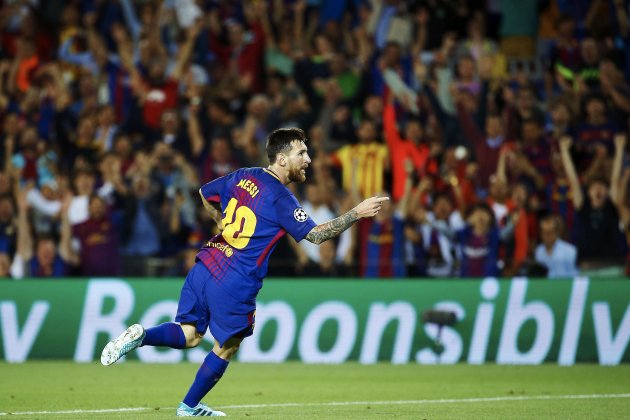 Leo Messi gol Barça Juventus Camp Nou EFE