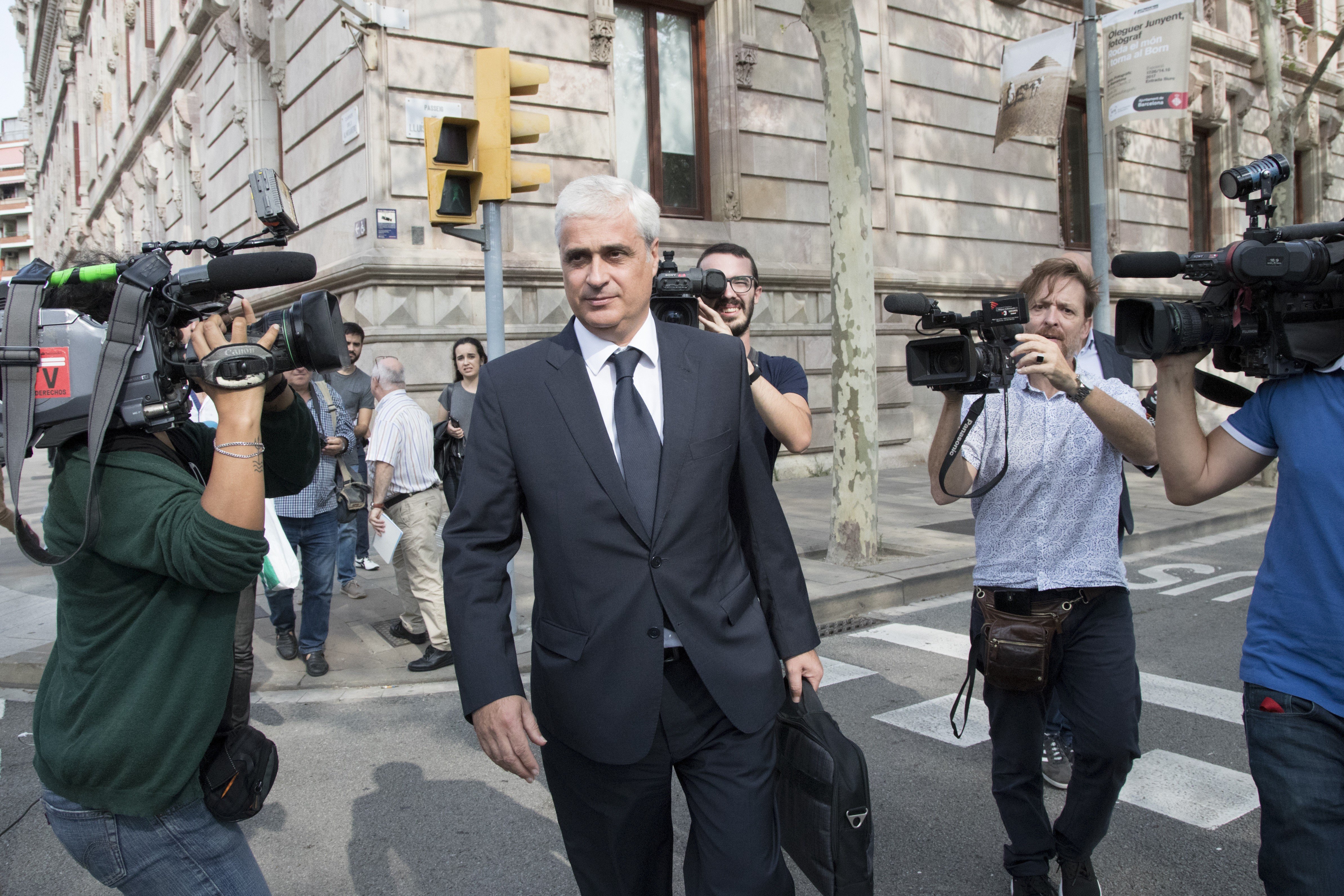 La Fiscalía pide al TSJC que prohíba a Germà Gordó salir de España La Fiscalía pide al TSJC que prohíba a Germà Gordó salir de España