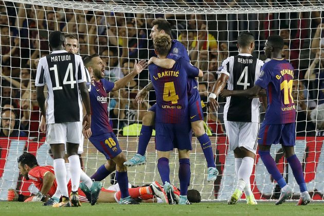 Leo Messi Ivan Rakitic Barça Juventus Champions   EFE