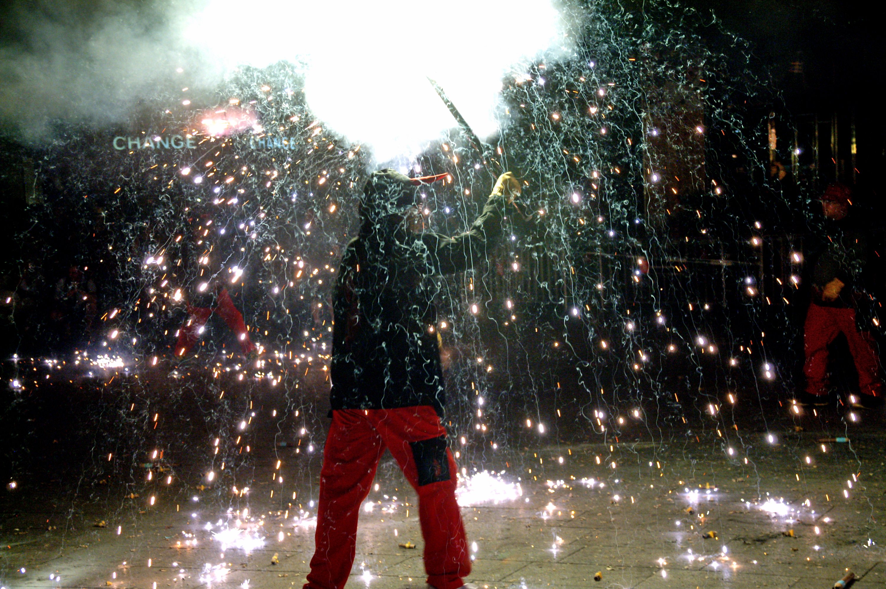 Inici de les festes de Santa Eulàlia, la festa major d'hivern de Barcelona