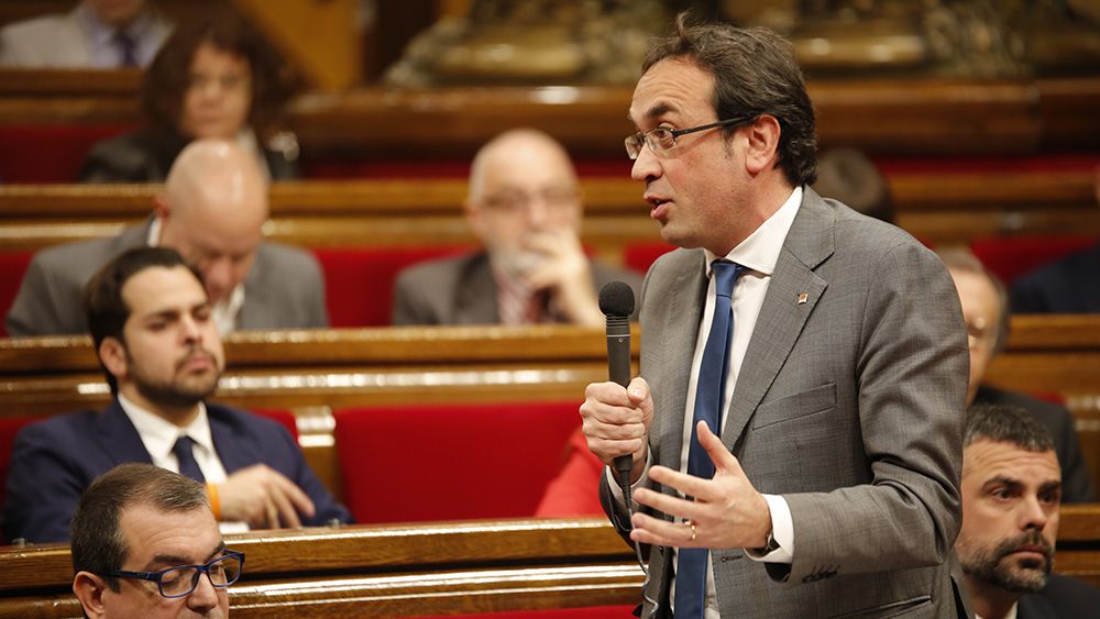 Rull anuncia el Metro de Zona Franca a esquena de Colau