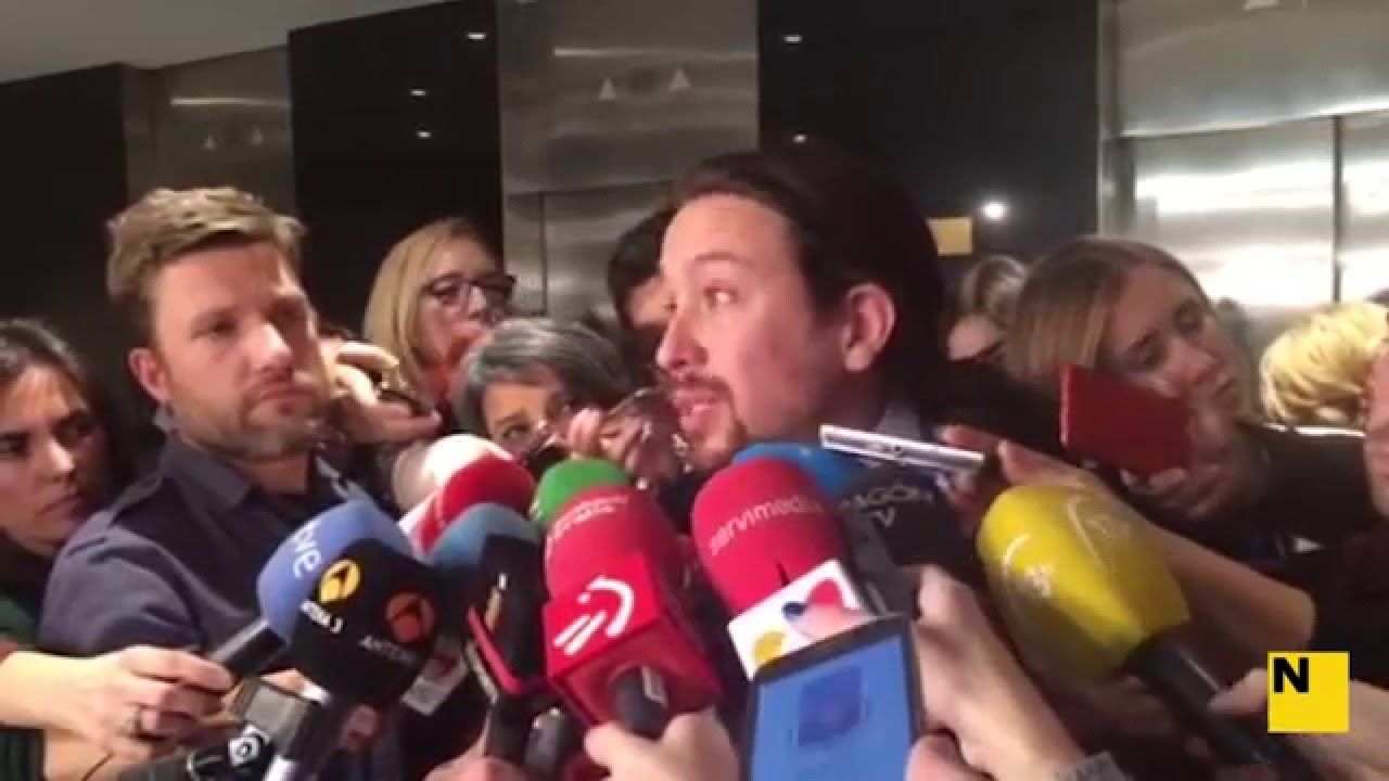 Iglesias demana garanties que Sánchez no pactarà amb C's