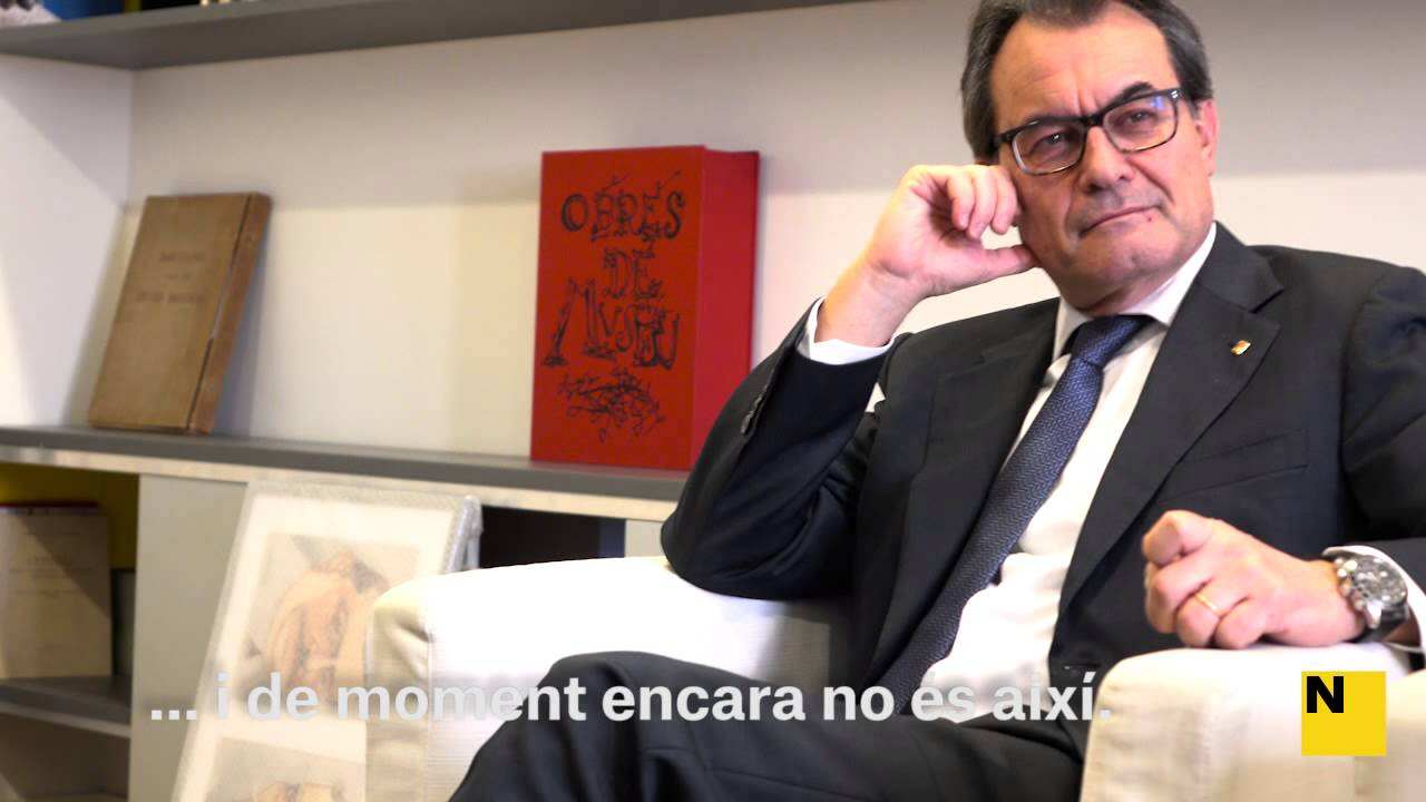 Entrevista en exclusiva con Artur Mas en 'El Nacional'