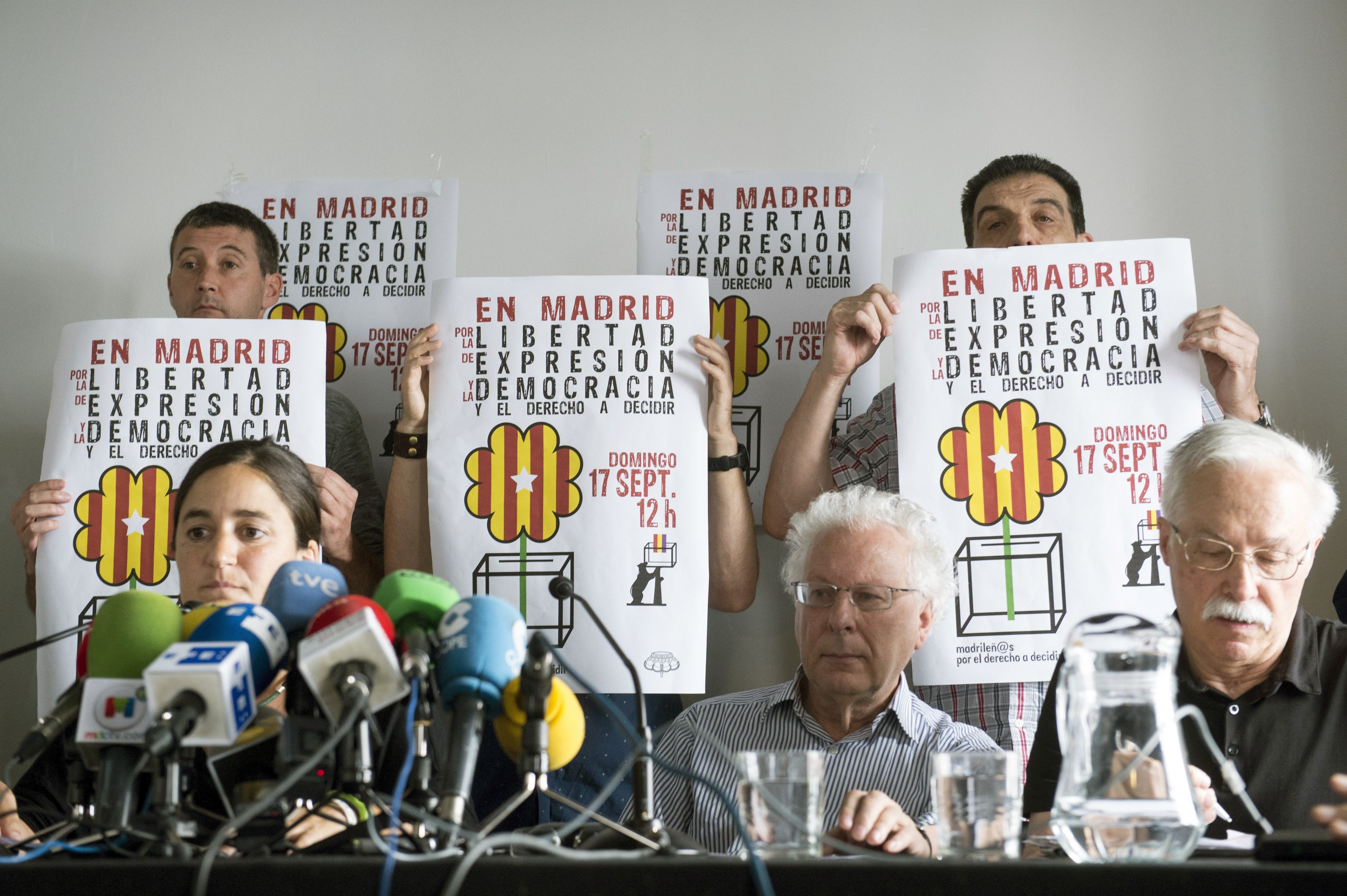 El acto a favor del 1-O en Madrid se celebrará en el Teatro del Barrio de Lavapiés