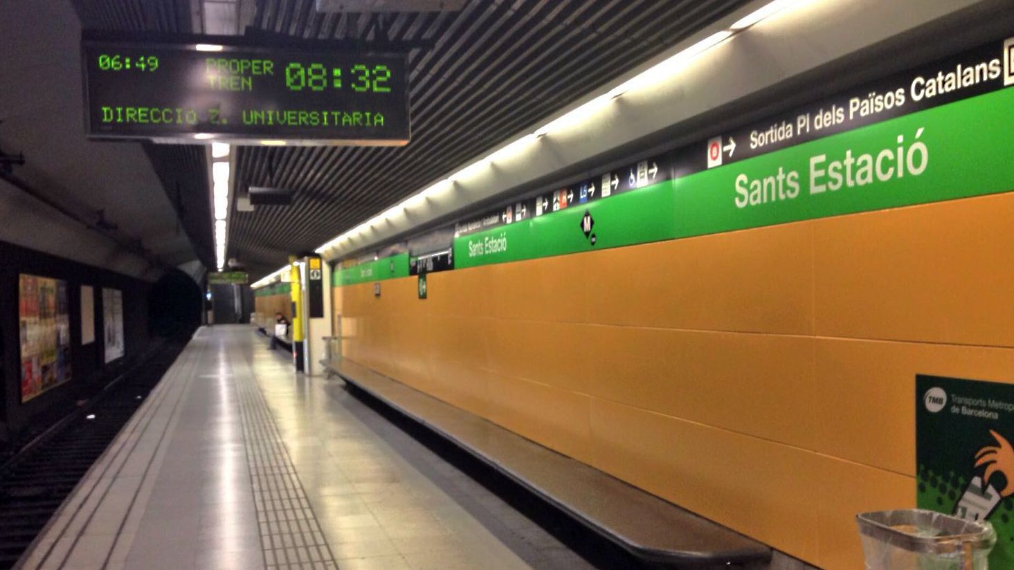 Abocats a una segona jornada de vaga al Metro