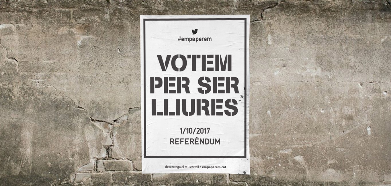 La Guàrdia Civil torna a censurar l’ANC i #empaperem (i hi suma Crida per la Democràcia)