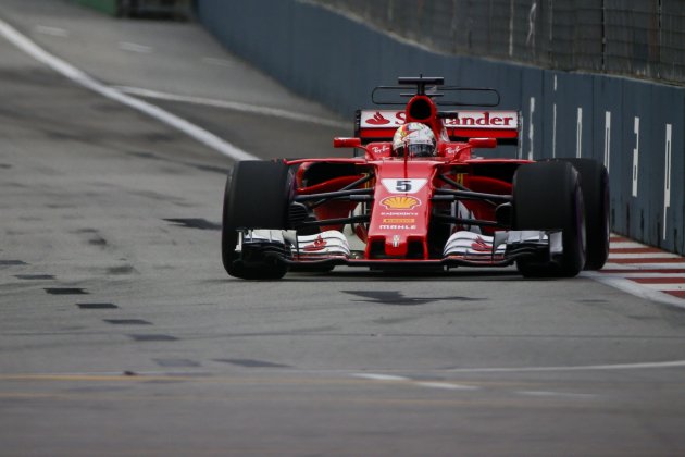 Sebastian Vettel Fórmula 1 GP Singapur Efe Sebastian Vettel Fórmula 1 GP Singapur Efe