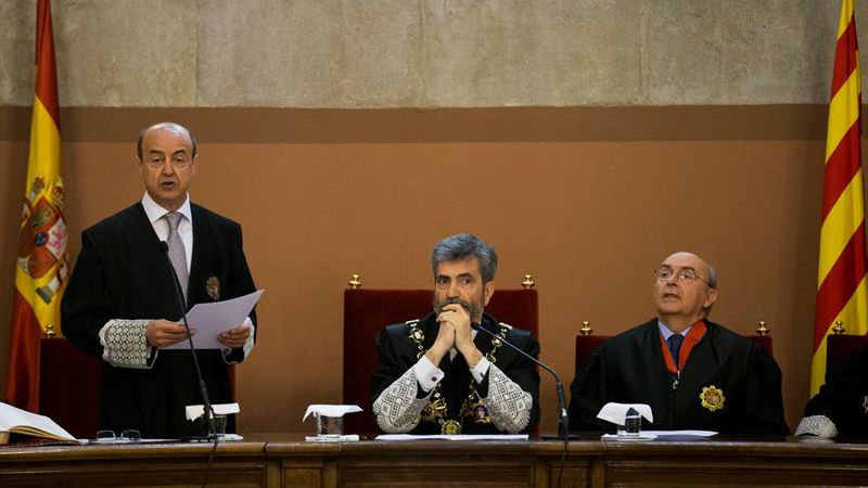 El proceso catalán, en el centro del TSJC