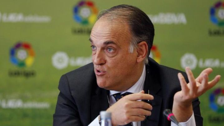 Tebas: "A veces echo de menos una Le Pen a la española"