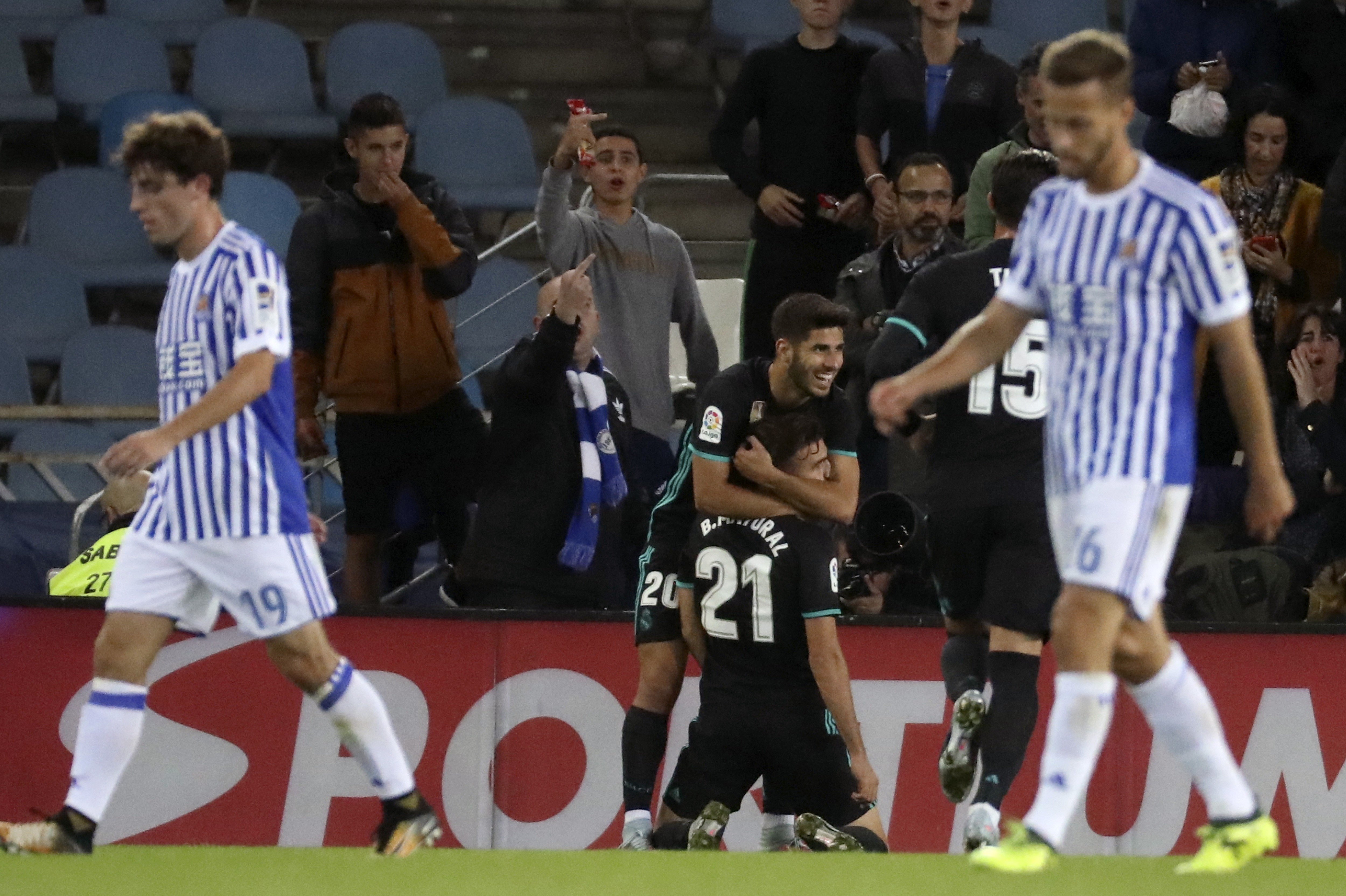 El Madrid revive en San Sebastián (1-3)