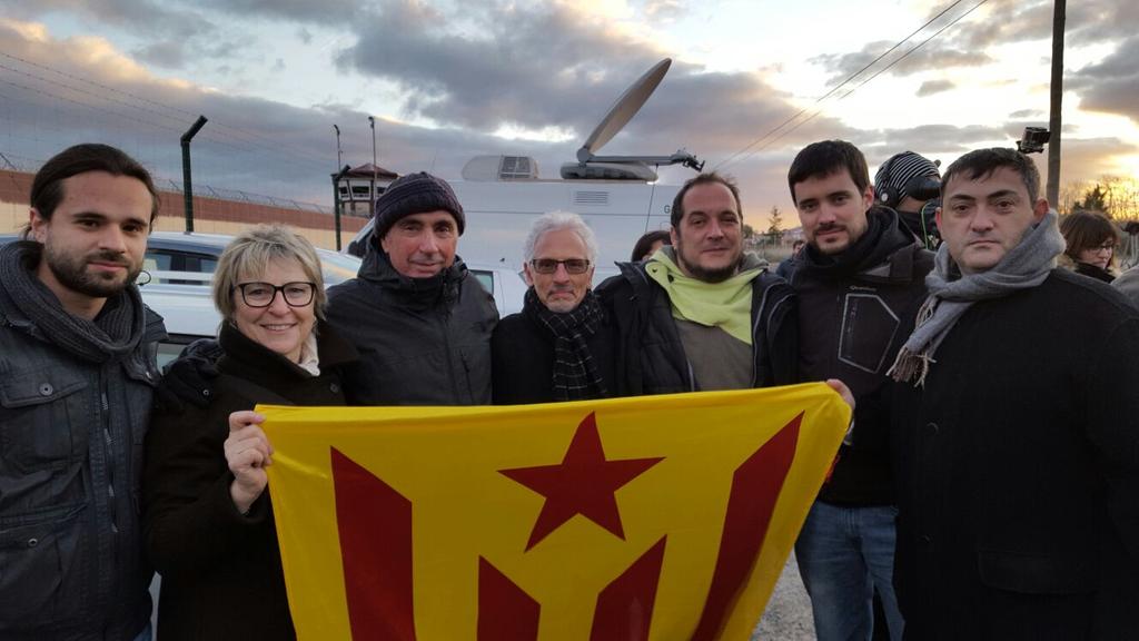 L’independentisme català fa costat a Otegi