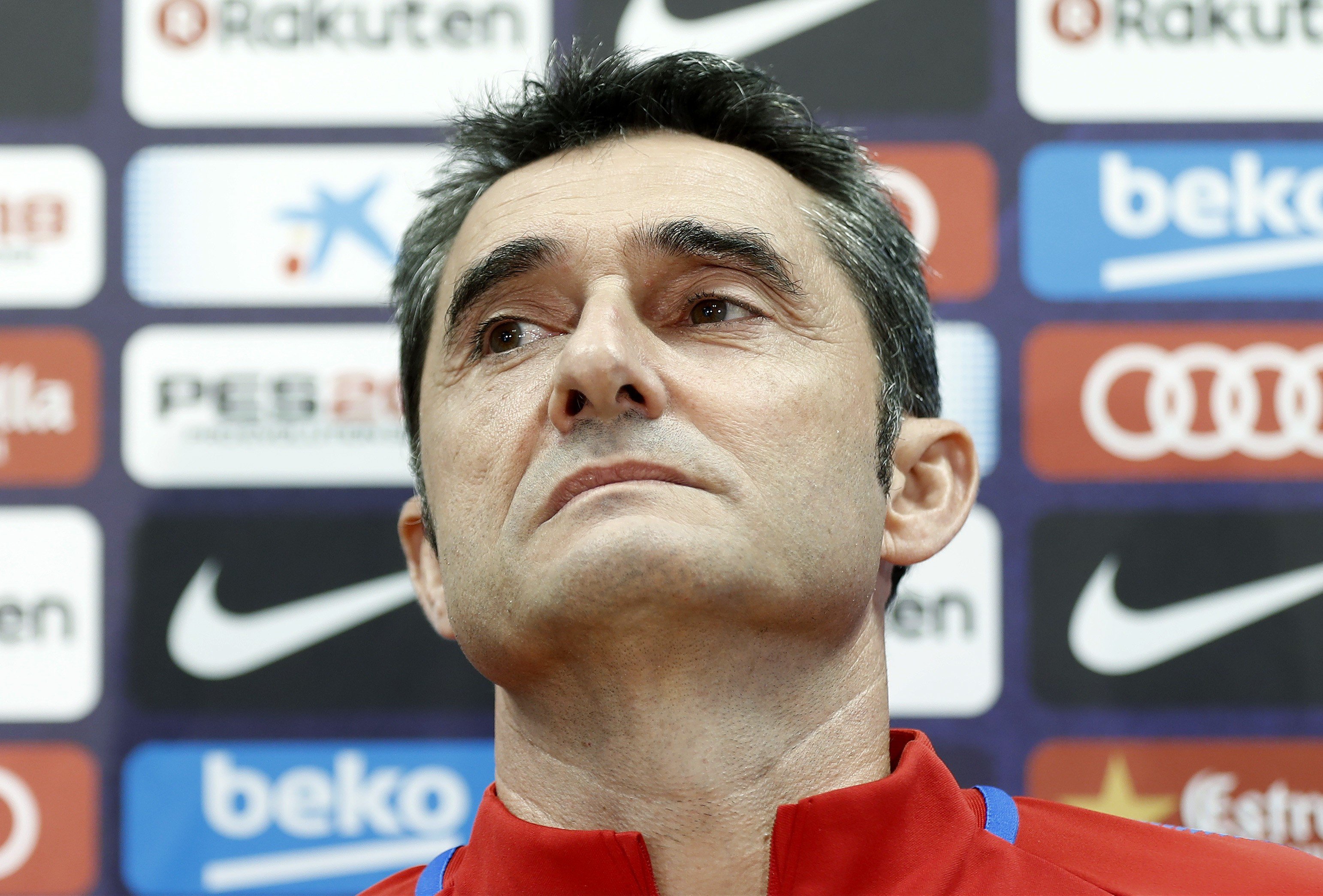 Valverde: "No nos tenemos que lamentar, queda un día menos para que vuelva Dembélé"