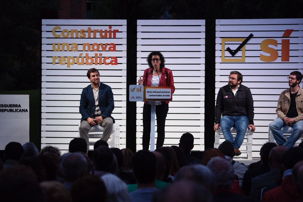 Rovira celebra que Iglesias demani acabar amb la repressió i aposti pel referèndum