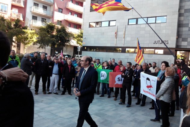 L'alcalde de Pont de Suert declara a la Seu / Teresa Casassas