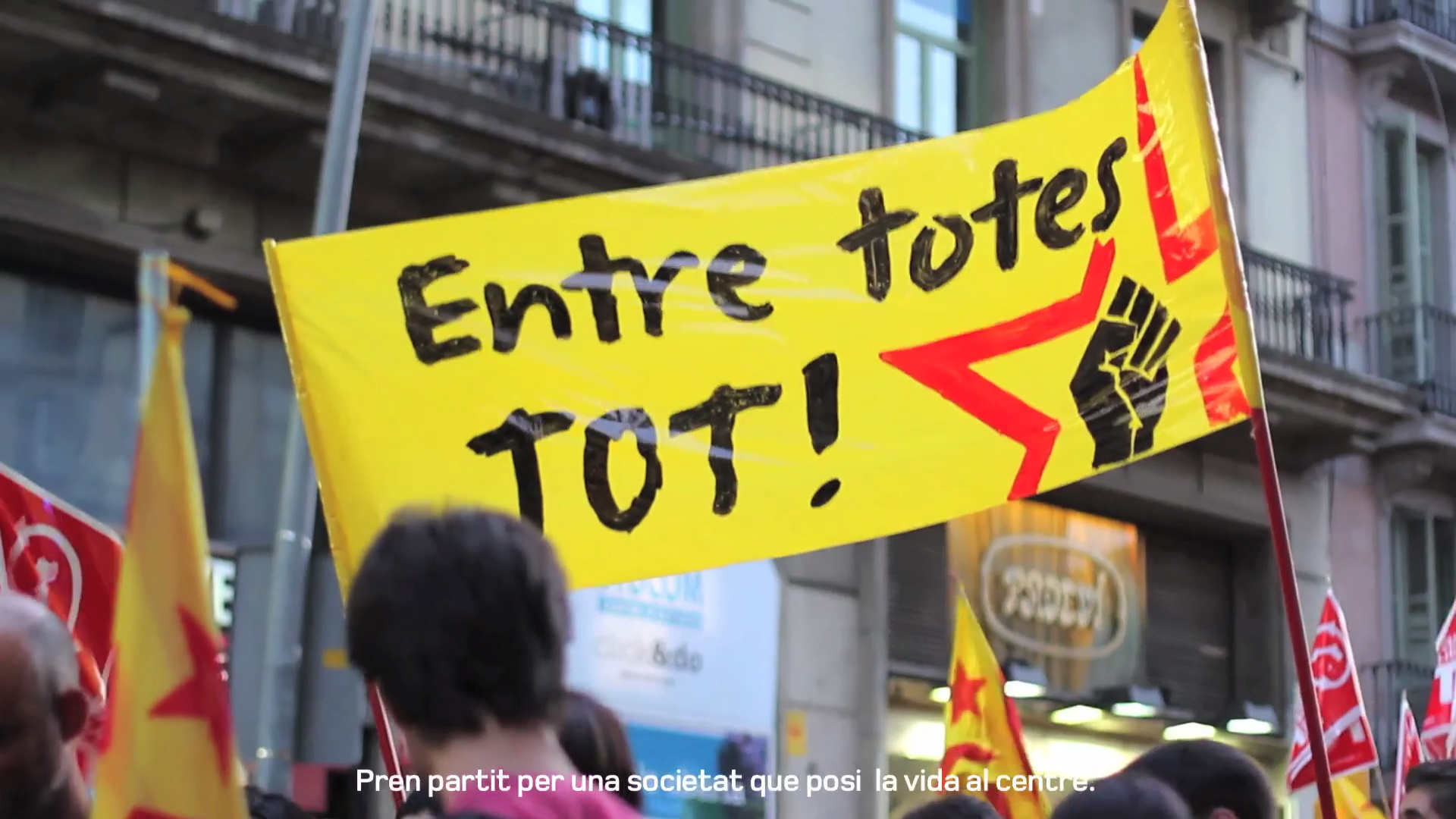 La CUP envía sus anuncios electorales a TV3 y Catalunya Ràdio