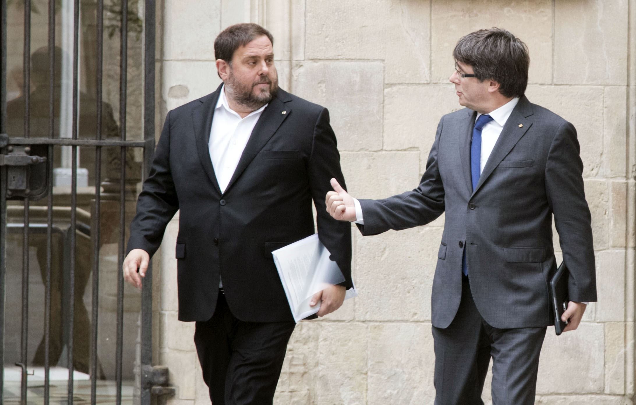 Junqueras dona per suspès l'ultimàtum de Montoro amb l'admissió del recurs pel Suprem