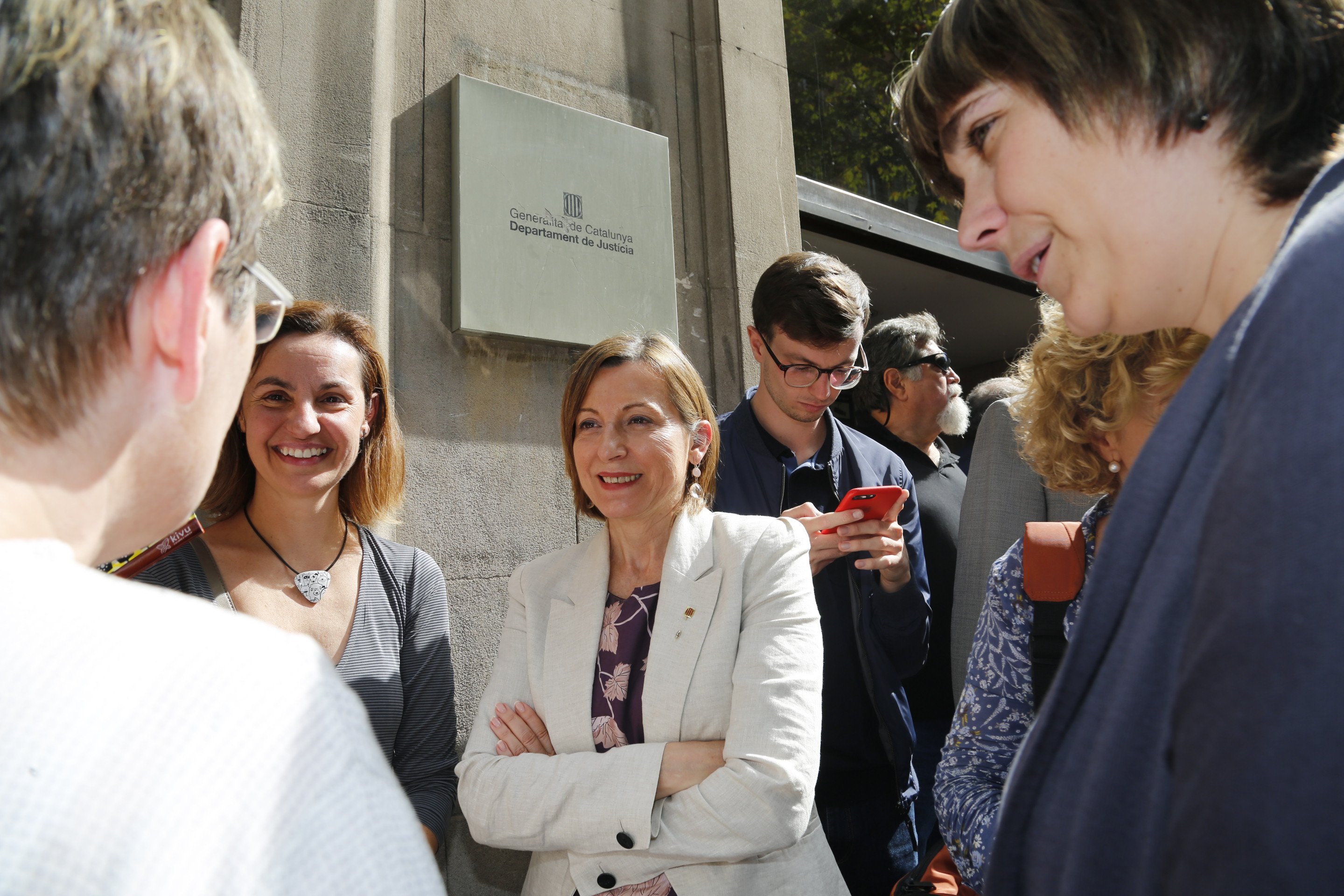 Forcadell: "Ni los alcaldes, ni los miembros del Govern, ni la Mesa nos detendremos"