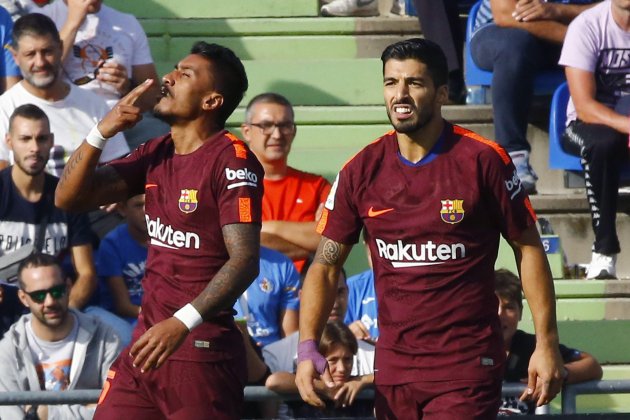 Luis Suarez Paulinho Barça Getafe EFE