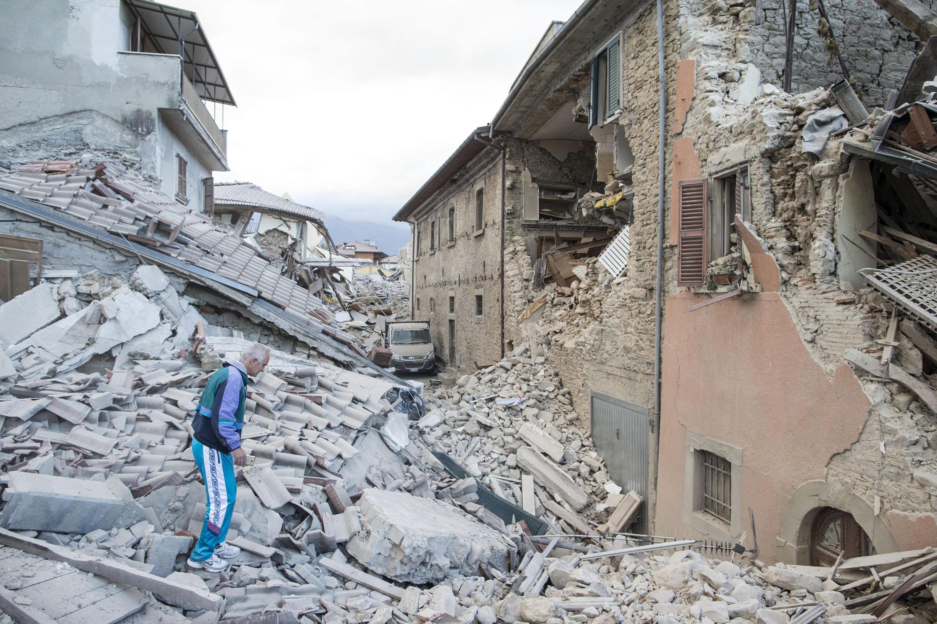 Un fuerte terremoto sacude Italia