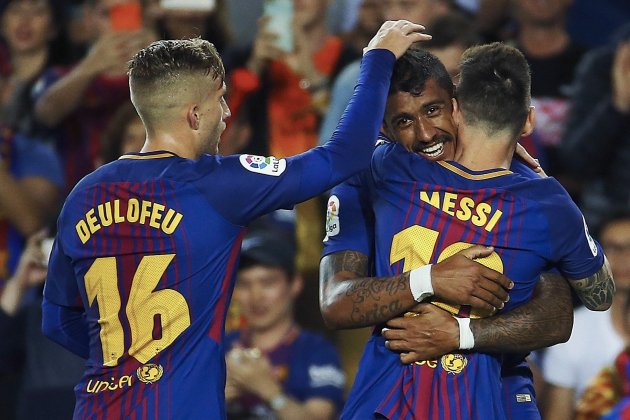 Paulinho Messi Barça Eibar Efe