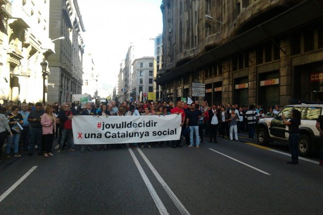 manifestacio via laietana gustau nerin