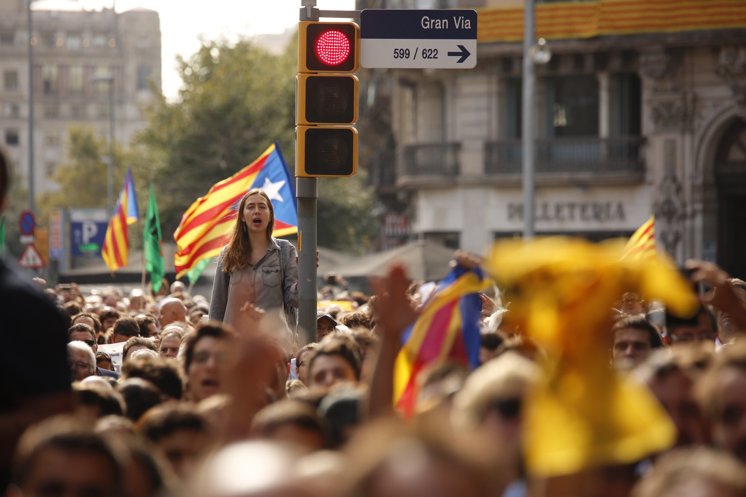 Els vídeos i les imatges de les manifestacions contra els escorcolls