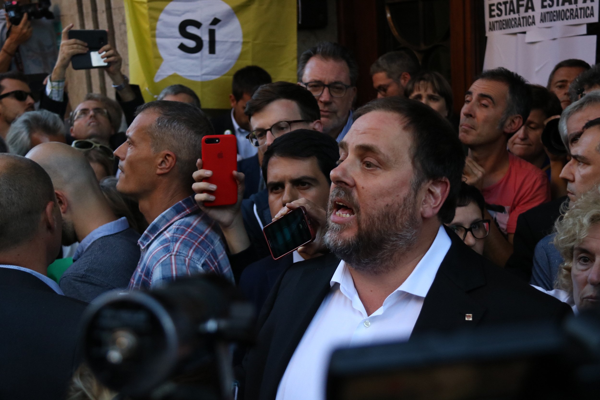 Junqueras, a Rajoy: "No hi ha cap moció de censura més gran que el referèndum"