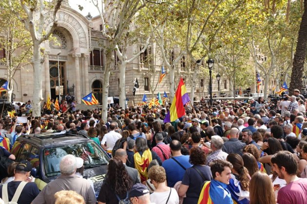 Concentració davant el TSJC / Nicolas Tomàs