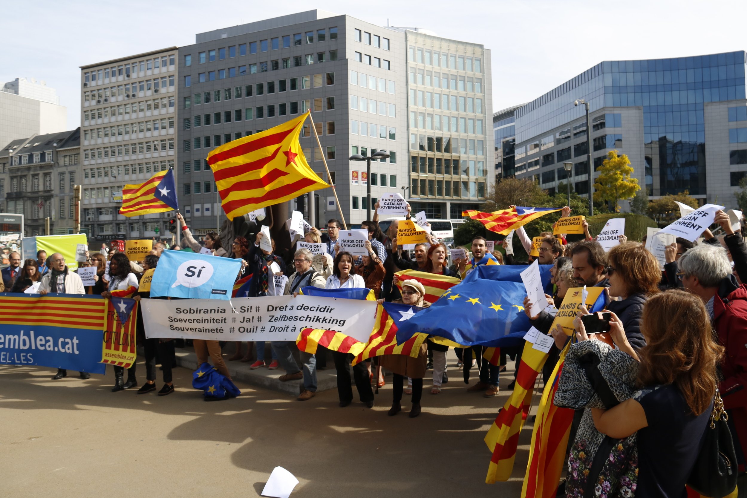 Concentracions a Berlín, Londres, Brussel·les, Budapest i Viena