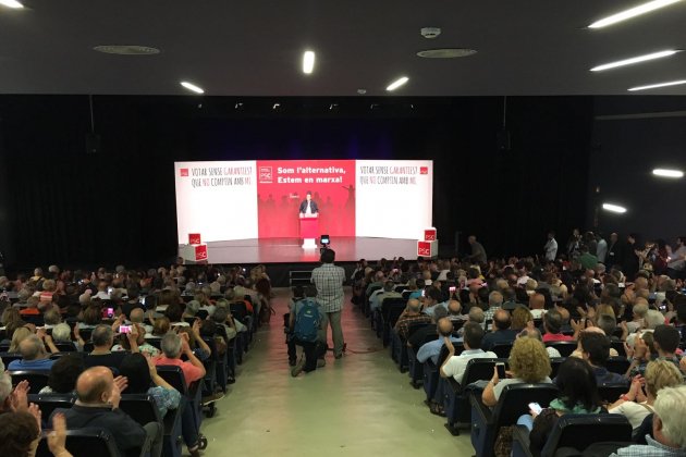 Acto PSC con Sánchez i Iceta / Iu Forn Acto PSC con Sánchez i Iceta / Iu Forn