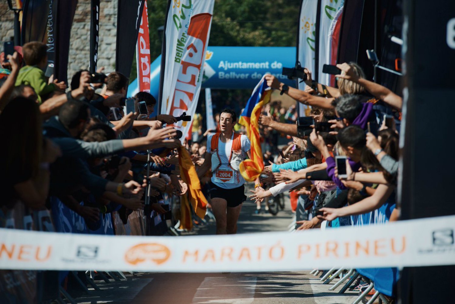 Kilian Jornet gana el Maratón Pirineu con récord