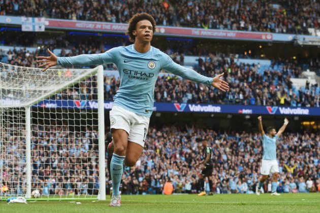 Leroy Sane Manchester City Crystal Palace ManCity