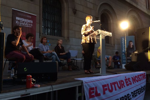 acto referendum UB Maria Macià acto referendum UB Maria Macià