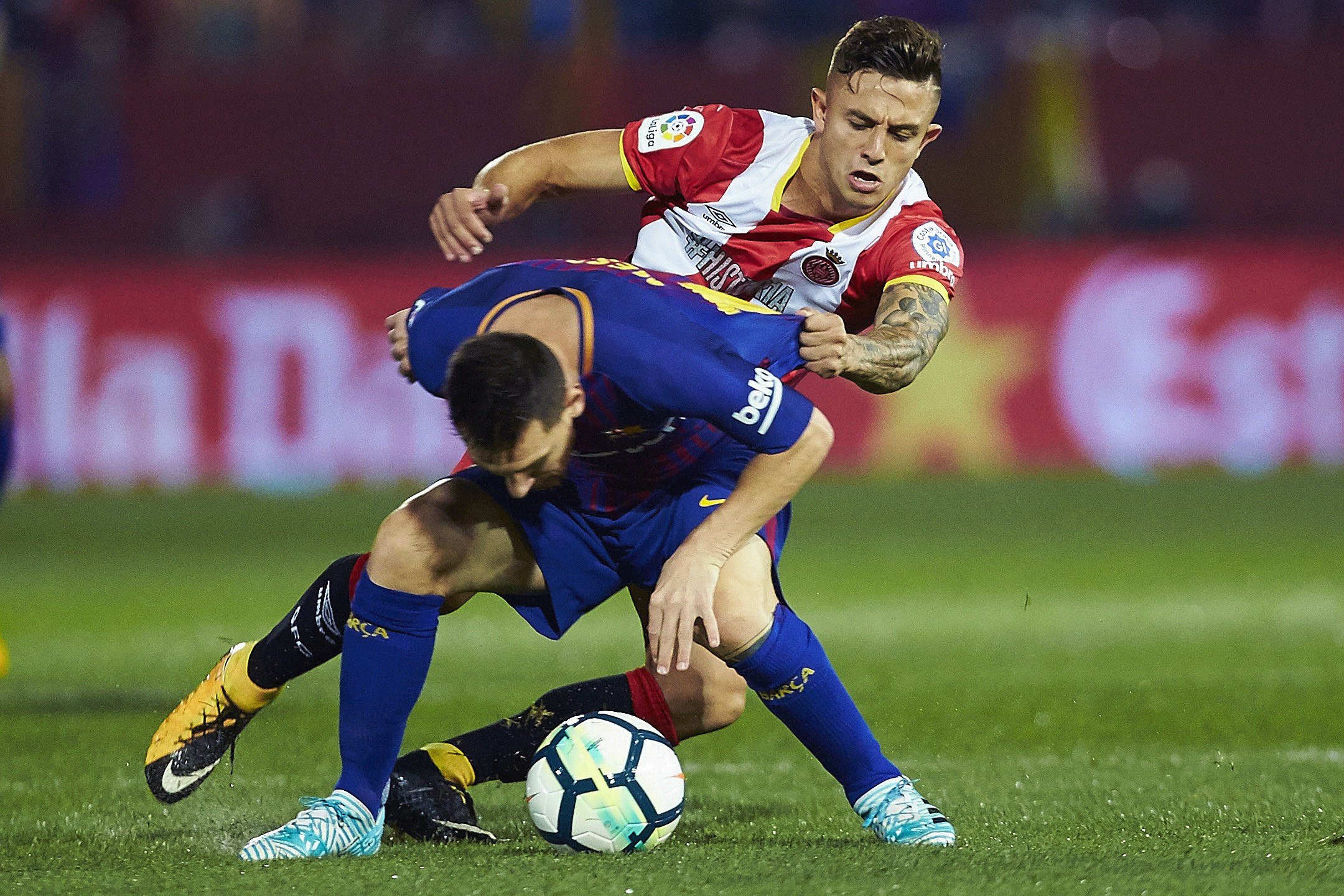 El Barça gana a un incansable Girona