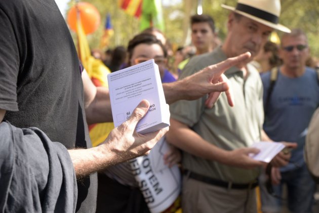 Les paperetes a plaça Universitat / Laura Gómez