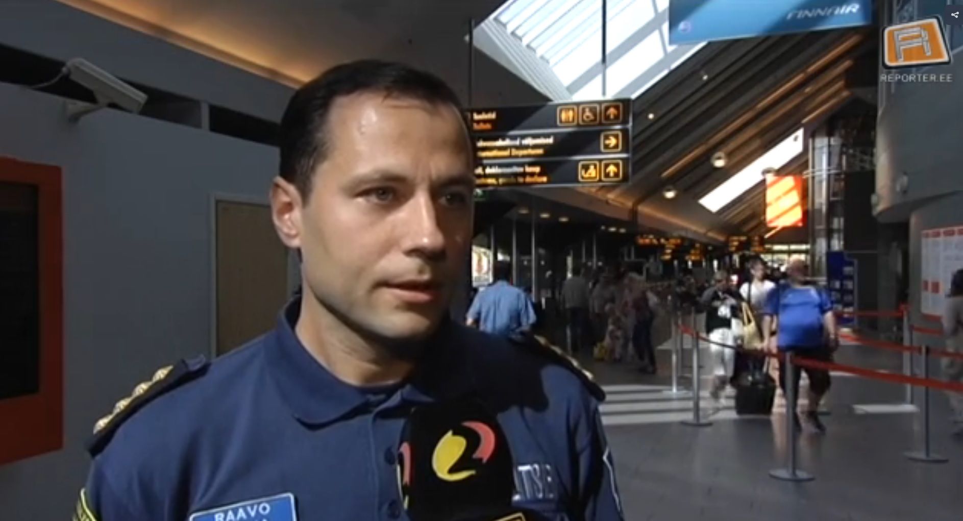 Un español bromista obliga a evacuar el aeropuerto de Tallin