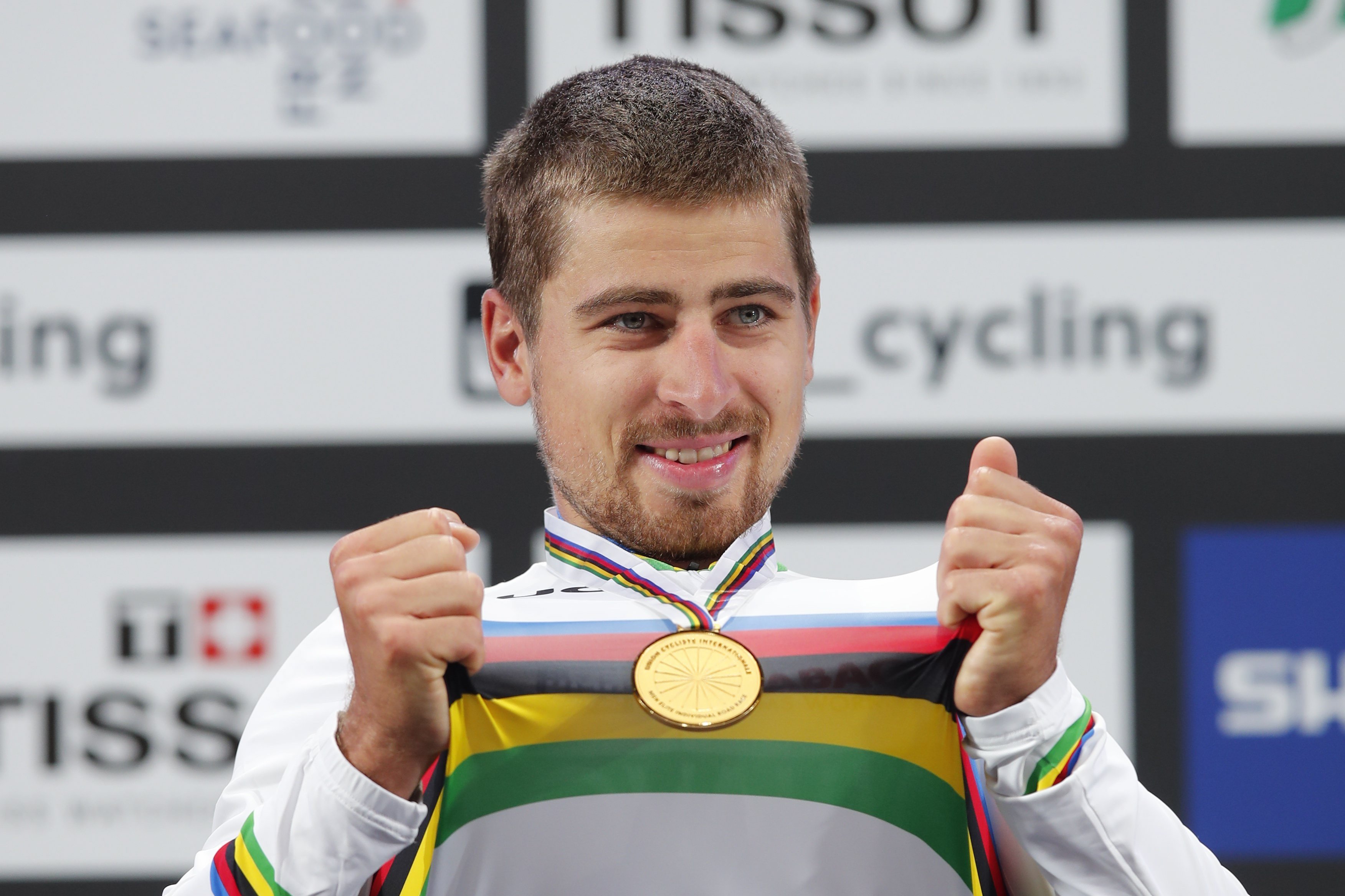 Peter Sagan consigue su tercera corona mundial consecutiva