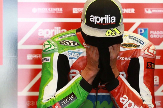 espargaro plora  @AleixEspargaro