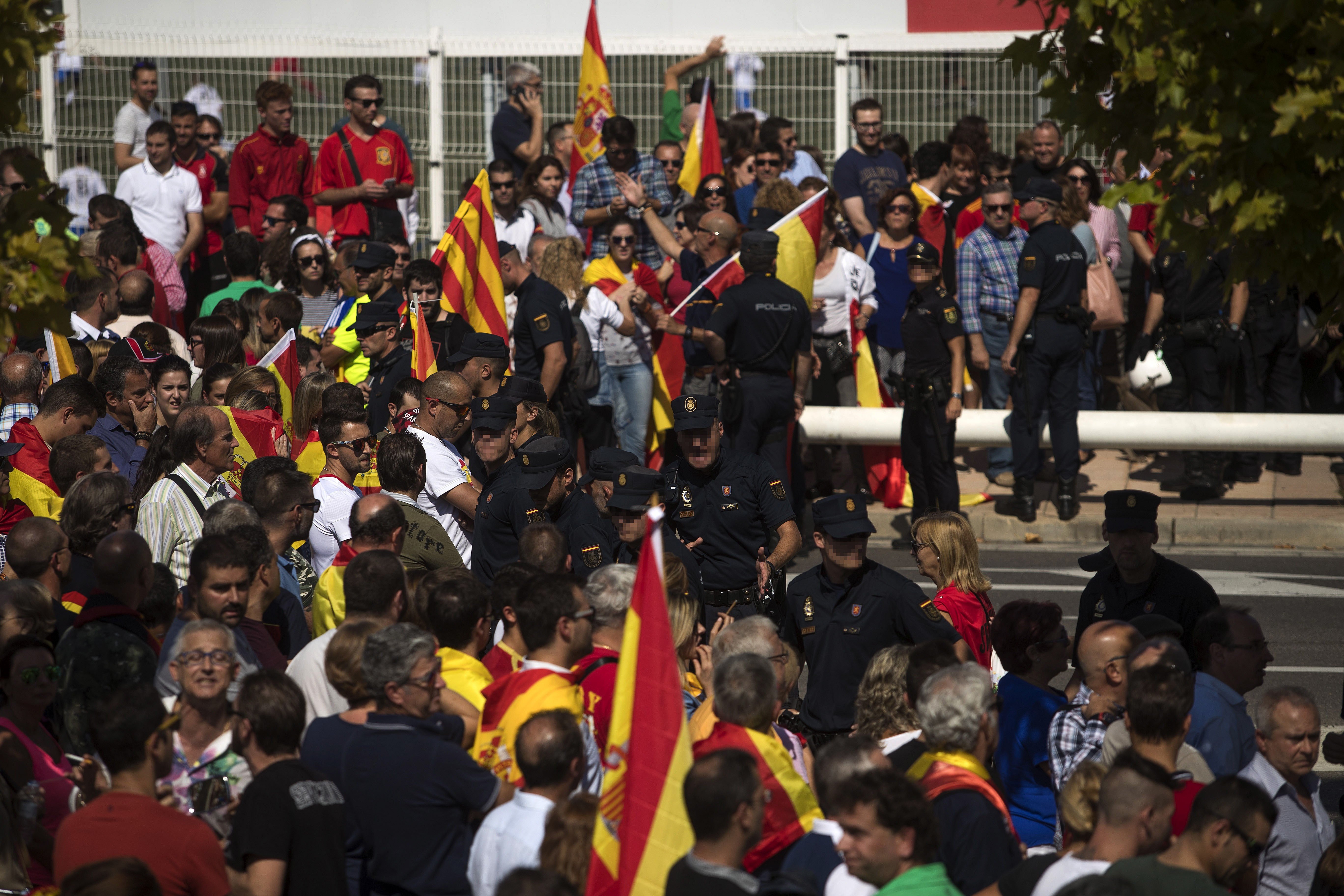 Un dirigente del PP de Zaragoza participó en la protesta ultra