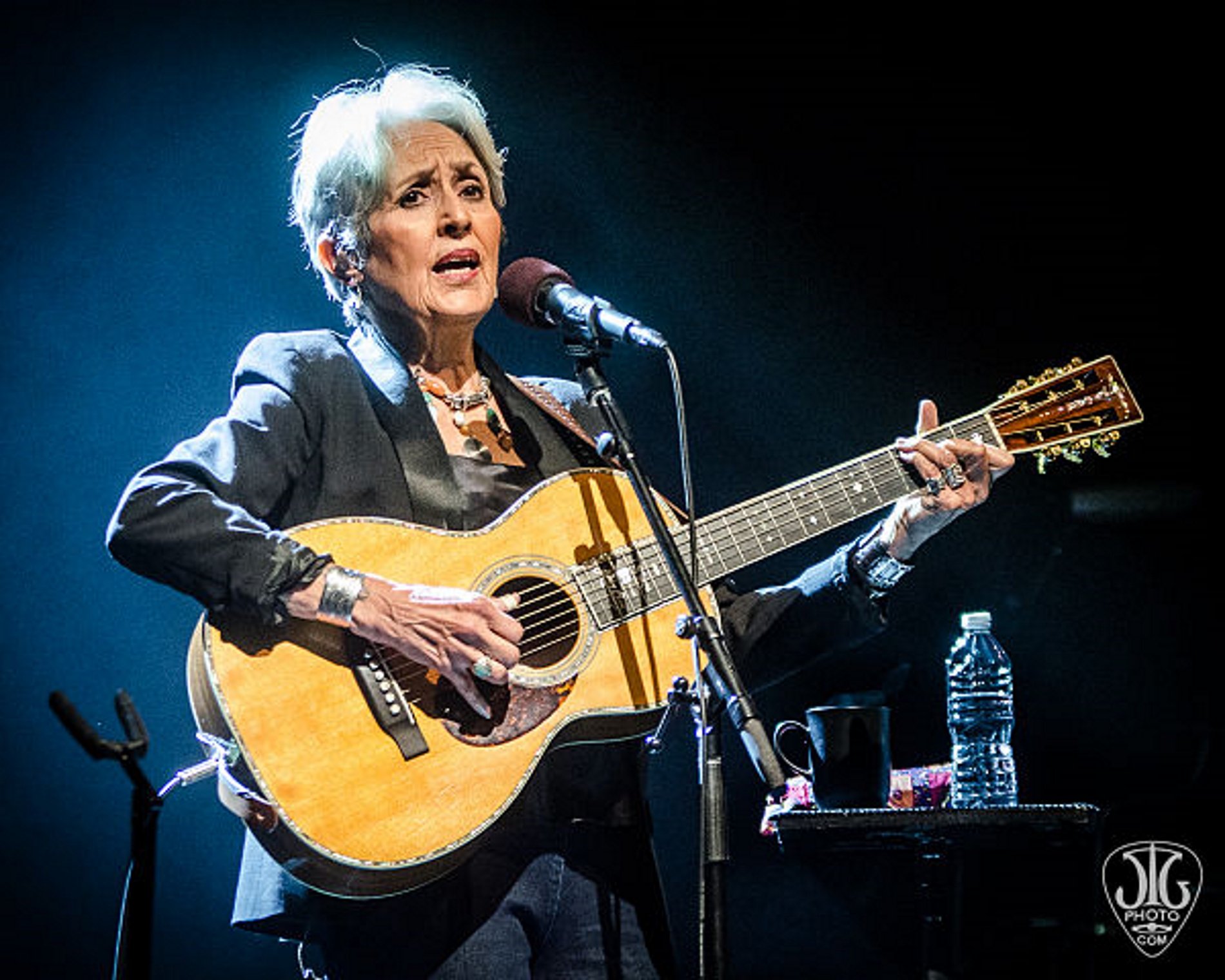 Joan Baez demana que "es deixi votar els catalans"