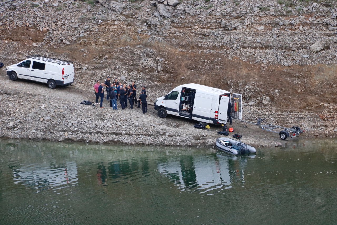 Els Mossos troben dos cadàvers al pantà de Susqueda