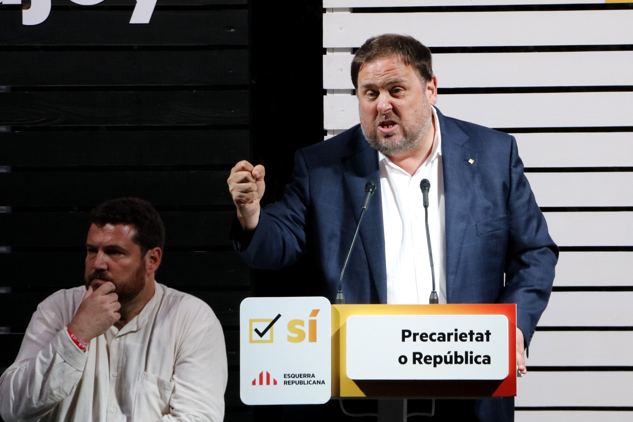 Junqueras to the judge: "Defending and promoting independence is fully legal"