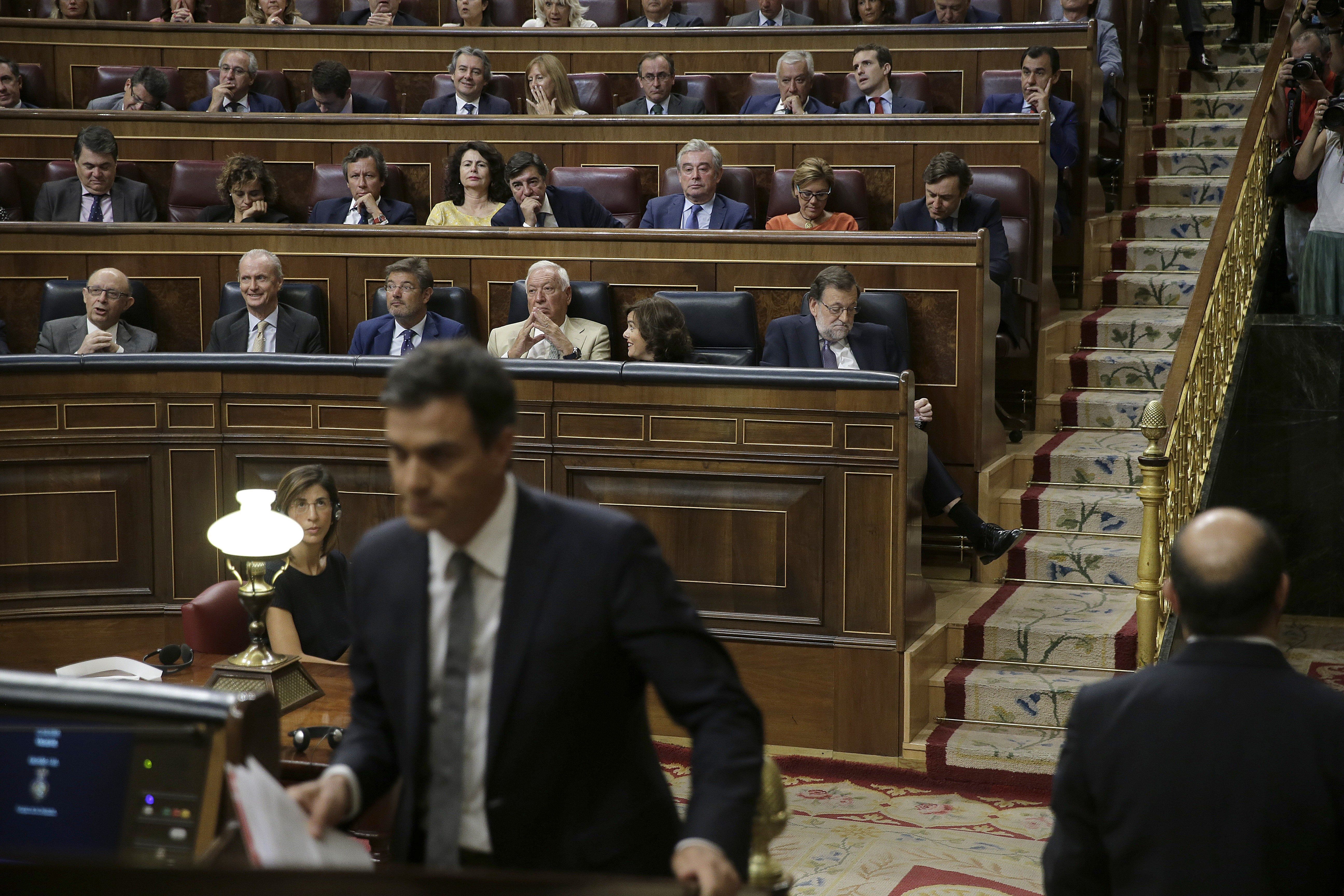 Vídeo: Sánchez acusa a Rajoy de promover la "legislatura del chantaje"