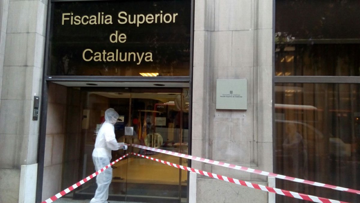 Arran precinta la Fiscalía Superior de Catalunya